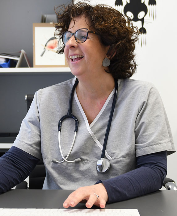 Eva Rodriguez veterinaria en Zarauz